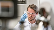 BASF's researcher working towards providing quick and flexible solutions to customers
