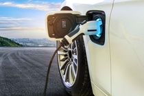 EV getting charged EV getting charged